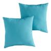 Greendale Home Fashions Outdoor 17-inch Square Decorative Throw Pillow, 2-Pack, Arctic view 1