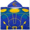 Jay Franco Marvel Eternals Ikaris Bath/Pool/Beach Hooded Poncho - Super Soft & Absorbent Cotton Towel, Measures 28 x 28 Inches (Official Marvel Product) view 1