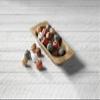Mud Pie Fall Mini Pumpkin Vase Filler, Rust, 2.5" x 2.5" view 3