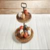 Mud Pie Fall Mini Pumpkin Vase Filler, Rust, 2.5" x 2.5" view 4