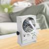 Ionizing Air Blower Fan Ion Anti-Static Elimination Ionizer Desktop Ion Electric Fan for Eliminating Static Electricity 110V 60Hz view 2