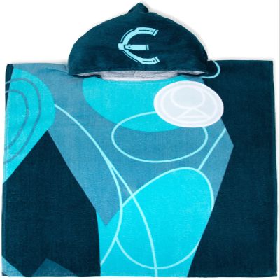 Jay Franco Marvel Eternals Sprite Bath/Pool/Beach Hooded Poncho - Super Soft & Absorbent Cotton Towel, Measures 28 x 28 Inches (Official Marvel Product)