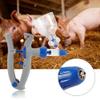 2ml/5ml Adjustable and Continuous Syringe Animal Injector Continuous Syringe Veterinary tool Cattle Syringe Gun Injector for Cattle Goat Pig view 2