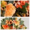 ABOOFAN Artificial Peony Wreath Daisies Flower Garland Front Door Wreath Spring Summer Wreath Green Leaves Wreath Front Door Decorations Wedding Decoration view 4