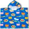 Jay Franco CoComelon Melon Bath/Pool/Beach Hooded Poncho - Super Soft & Absorbent Cotton Towel, Measures 28 x 28 Inches (Official CoComelon Product) view 2
