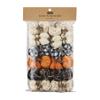 Mud Pie Fall Mini Set of 24 Pumpkins, Multi, 2.5" x 2" Dia, Canvas and Cotton view 1
