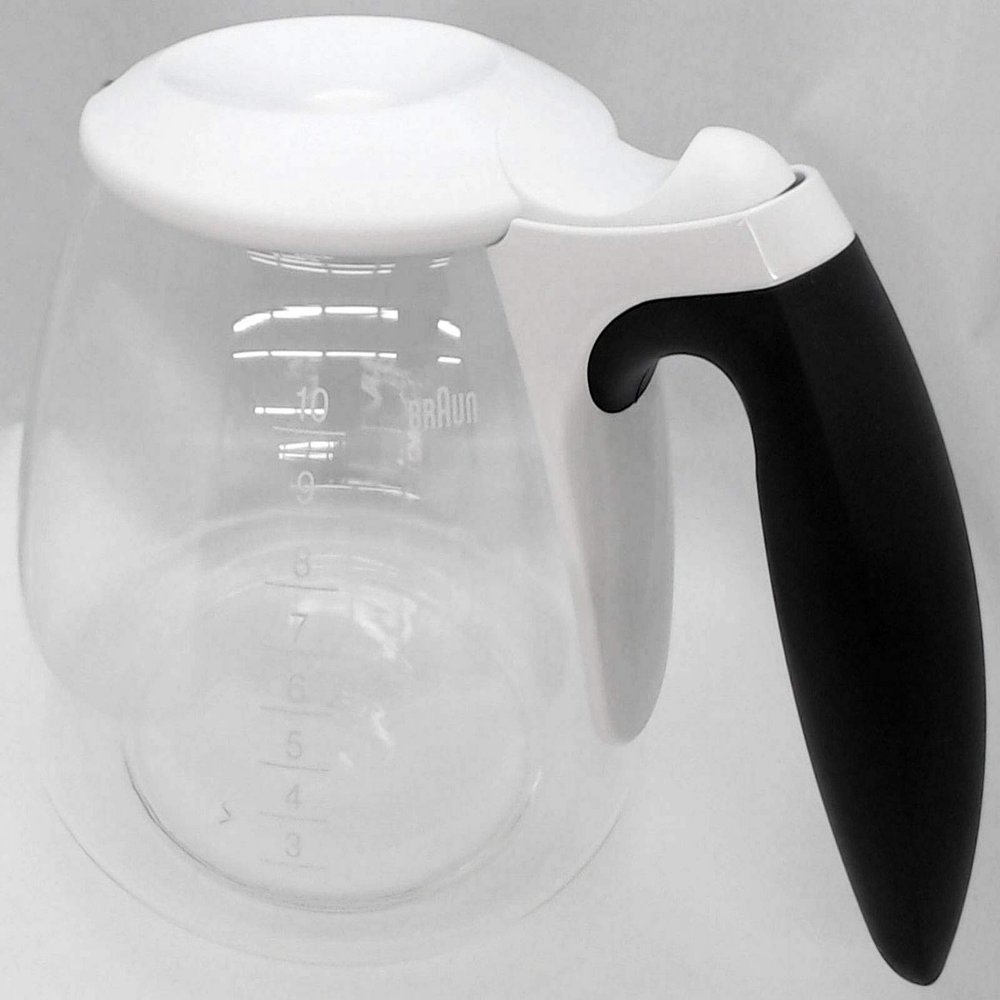 67050715 Coffee Maker Carafe fits for Braun KF 500 (KF500), KF 510 (KF510)