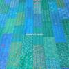 Blanket Bedding Bedspread Bed Kantha Vintage Handmade Silk Patchwork Indian Art Cover India Sari Bohemian Spreads Washed Patola Spread Quilt view 2