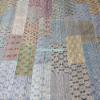 Blanket Bedding Bedspread Bed Kantha Vintage Handmade Silk Patchwork Indian Art Cover India Sari Bohemian Spreads Washed Patola Spread Quilt view 2
