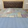 Blanket Bedding Bedspread Bed Kantha Vintage Handmade Silk Patchwork Indian Art Cover India Sari Bohemian Spreads Washed Patola Spread Quilt view 3