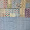 Blanket Bedding Bedspread Bed Kantha Vintage Handmade Silk Patchwork Indian Art Cover India Sari Bohemian Spreads Washed Patola Spread Quilt view 4