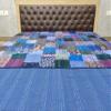 Blanket Bedding Bedspread Bed Kantha Vintage Handmade Silk Patchwork Indian Art Cover India Sari Bohemian Spreads Washed Patola Spread Quilt view 1