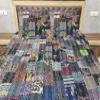 Blanket Bedding Bedspread Bed Kantha Vintage Handmade Silk Patchwork Indian Art Cover India Sari Bohemian Spreads Washed Patola Spread Quilt view 1
