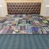 Blanket Bedding Bedspread Bed Kantha Vintage Handmade Silk Patchwork Indian Art Cover India Sari Bohemian Spreads Washed Patola Spread Quilt view 3