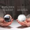 Berlinzo Premium Clear Ice Ball Maker Mold - 4 Large 2.1-inch Crystal Clear Ice Spheres for Whiskey & Cocktails - Easy-to-Remove Ice Round Mold - Storage Bag & Silicone Inserts Included (Non-Electric) view 2