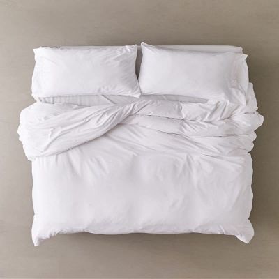100% Cotton Unique Gypsy Bohemian Solid Dorm Decor Art Indian Boho Decorative Ethnic Comforter Duvet Cover with Pillow Covers (White Jersey, California King 98"x104")