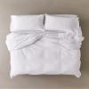 100% Cotton Unique Gypsy Bohemian Solid Dorm Decor Art Indian Boho Decorative Ethnic Comforter Duvet Cover with Pillow Covers (White Jersey, Twin 68"x90") view 1