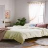 100% Cotton Unique Gypsy Bohemian Solid Dorm Decor Art Indian Boho Decorative Ethnic Comforter Duvet Cover with Pillow Covers (Ivory Jersey, California King 98"x104") view 2