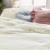 100% Cotton Unique Gypsy Bohemian Solid Dorm Decor Art Indian Boho Decorative Ethnic Comforter Duvet Cover with Pillow Covers (Ivory Jersey, California King 98"x104") view 3