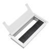 Aluminium Desk Cable Hole Cover, Desk Computer Wire Cable Tidy Outlet, Cable Outlet Insert for Management of Office & Computer Desk Wires(M), Solar Switch Board and Socket Cover view 3