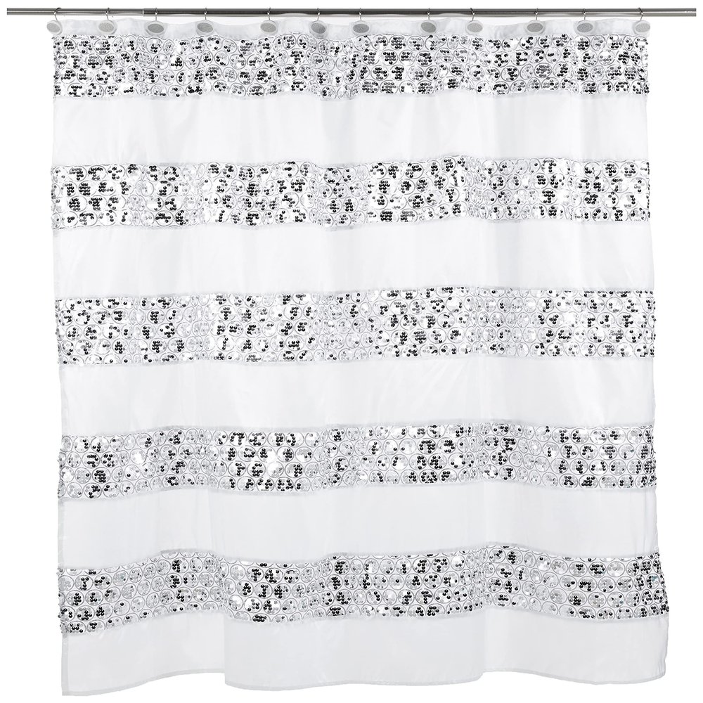 Popular Bath 13pc Sinatra Bathroom Shower Curtain