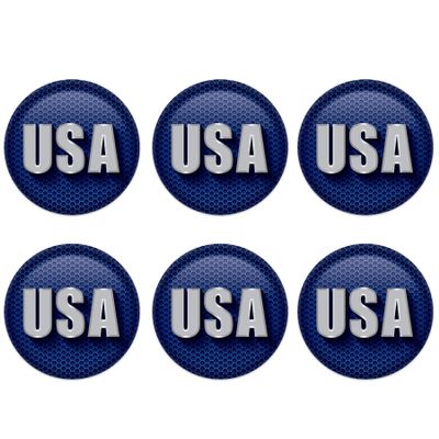 Beistle 6 Piece America USA Pinback Button Badge Pins For 4th Of July Patriotic Decorations Independence Day Party Supplies And Favors