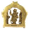 ASHIRWAD Brass Ram Darbar Murti Lord Ram Sita Lakshman Hanuman ji Idol Statue (RamDarbar-02) view 4