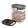 ProKeeper+ by Progressive International Clear Plastic Airtight Food Baker's Kitchen Storage Organization Container Canister Set with Magnetic Accessories (Mini 1.5-Cup) view 2