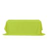 Simply Elegant Rectangle Polyester Table Cover (90" x 156") Tablecloth Runner for Birthdays, Receptions, Weddings, Finished Hems, Machine Washable | Home Decor Accessory (Lime Green) view 1