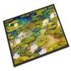 Caroline's Treasures FHC1001MAT Waterlillies by Ferris Hotard Doormat 18x27 Front Door Mat Indoor Outdoor Rugs for Entryway, Non Slip Washable Low Pile, 18H X 27W view 1
