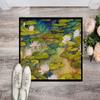 Caroline's Treasures FHC1001MAT Waterlillies by Ferris Hotard Doormat 18x27 Front Door Mat Indoor Outdoor Rugs for Entryway, Non Slip Washable Low Pile, 18H X 27W view 2