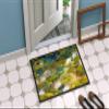 Caroline's Treasures FHC1001MAT Waterlillies by Ferris Hotard Doormat 18x27 Front Door Mat Indoor Outdoor Rugs for Entryway, Non Slip Washable Low Pile, 18H X 27W view 4