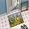 Caroline's Treasures FHC1004MAT Water Hyacinth by Ferris Hotard Doormat 18x27 Front Door Mat Indoor Outdoor Rugs for Entryway, Non Slip Washable Low Pile, 18H X 27W view 4
