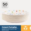 CENLBJ Happy Birthday Party Plates, 9inch-50pcs, Birthday Party Paper Plates, for Decorations view 4
