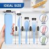 Wheat Straw Utensils Set with Case, 4 Adult Travel Silverware Sets view 2
