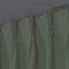 LITTLE BIRD 100% Polyester Fabric Double Pinch Pleat Blackout Window Curtains Panels Measurement Grey, W(21+21) L95(2 Panels Combined Size Dimension W 42" x L 95") view 3
