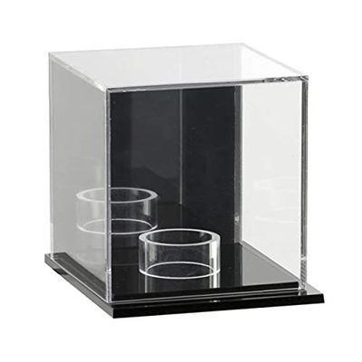 Anncus LUGUNU Handmade ball display box softball baseball commemorative ball collection ball case acrylic container - (Color: 8.5cm-8.5cm-9.5cm)