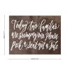 Fprqlyze New* Wooden Wedding Seating Sign Pick a Seat Not a Side Sign Rustic Wedding Reception Sign No Seating Plan Wood Wedding Reception Signs Ceremony Decor view 2