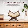 BESTOYARD Foldable Wooden Quran Bookshelf 11.41X8.26X7.08 Inch Islamic Book Holder Stand for Quran Bible Display and Home Religious Decoration view 3