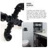 DOITOOL 1pc Stylish Napkin Holder for Kitchen and Bathroom Vertical Roll Paper Rack for Tissue and Practical Design for Home Decor view 2