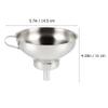 1pc Stainless Steel Funnel Kitchen Gadget Funnel Tool Wine Filter view 3