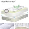 EASELAND RV King Mattress Pad Pillow Top Mattress Cover Quilted Fitted Mattress Protector Cotton Top 8-21" Deep Pocket Cooling Mattress Topper (72x80 Inches, White) view 3