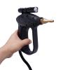 Upthehill 1600W High Temperature Pressurized Steam Cleaner, Multi-Purpose Hand-held Steamers Portable Steam Cleaning Machine Powerful Steam Tool for Most Floors/Counters/Windows/Autos (Black) view 4