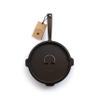 Barebones 10-Inch All-In-One Cast Iron Skillet Set- Skillet with Cast Iron Dutch Oven Style Lid - Camping Cookware Set view 4
