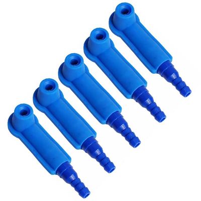 FAVOMOTO 5pcs Exchange Tool Oil Bleeder Connectors for Brake Oil Replacement Professional Grade Vehicle Accessories High Strength Design