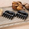 Restaurantware Met Lux 4.5 x 4.1 Inch Meat Claws 2 Meat Shredders - Sharp Blades With Handle Black Plastic Bear Claws Durable For Shredding Pork Chicken or Turkey view 3