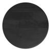 SIMPLIHOME Boyd End Table - 13 inch Wide Solid Mango Wood Round Accent Table in Black, Handcrafted Contemporary Nightstand or Lamp Stand for Living Room, Bedroom, or Office, Assembled view 4
