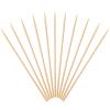 Minisland Premium 6 inch Bamboo Skewers for Appetizers Fruit Kabobs 3mm Thin Small Short Wooden Food Sticks 100 Counts, Many Sizes Choices 4.7"/5.5"/6"/7"/8"/10"/12" -MSL164 view 1