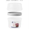 2-Way Container for Salads, Sauces, Fruits and Snacks- 560mL view 2