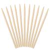 Minisland Premium 5.5 Inch Bamboo Skewers 5mm Thick Short Semi-point Caramel Candy Apple Corn Dog Sticks 100 Counts -MSL168 view 1